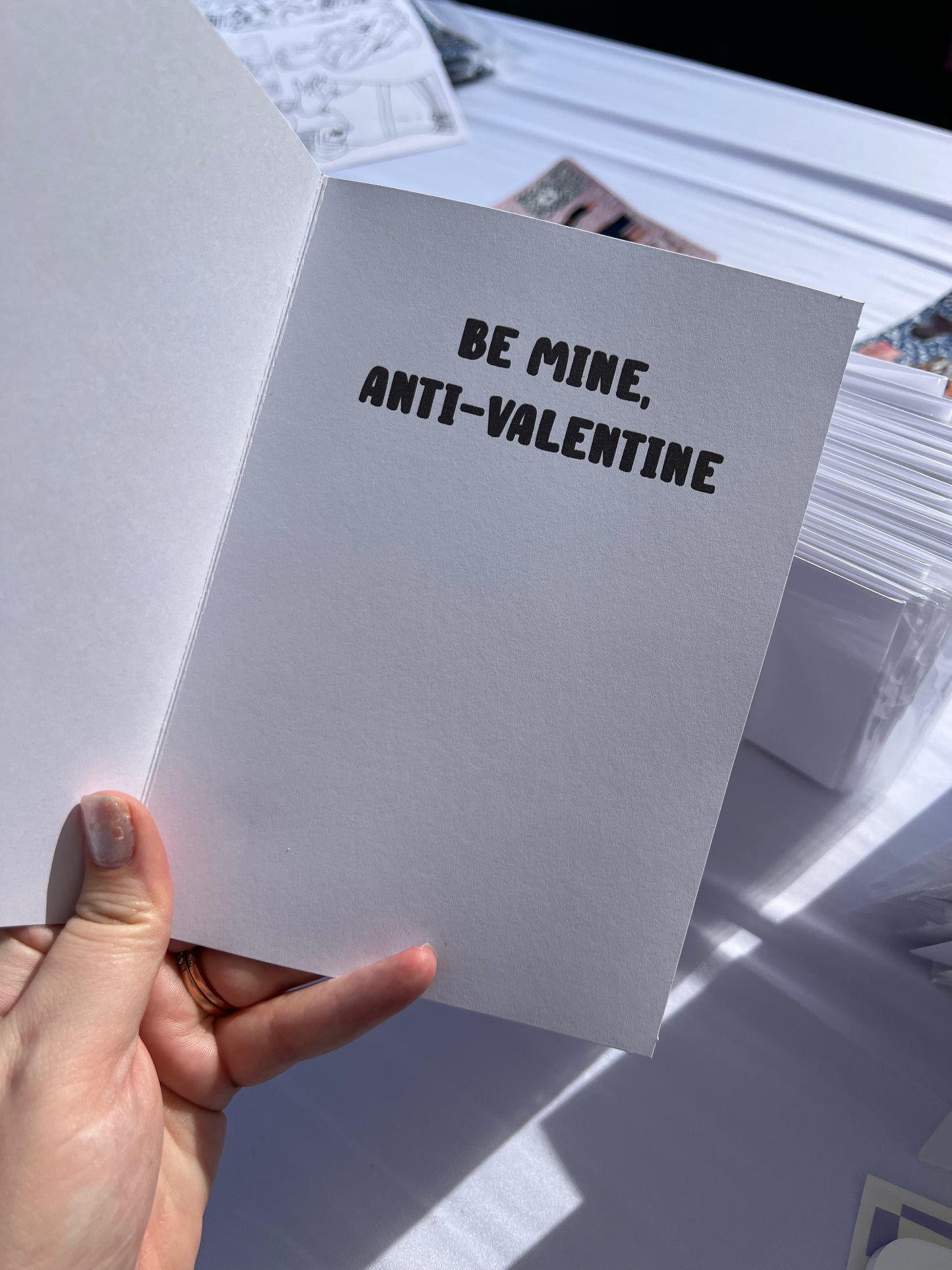 Anti-Valentine's Day Card