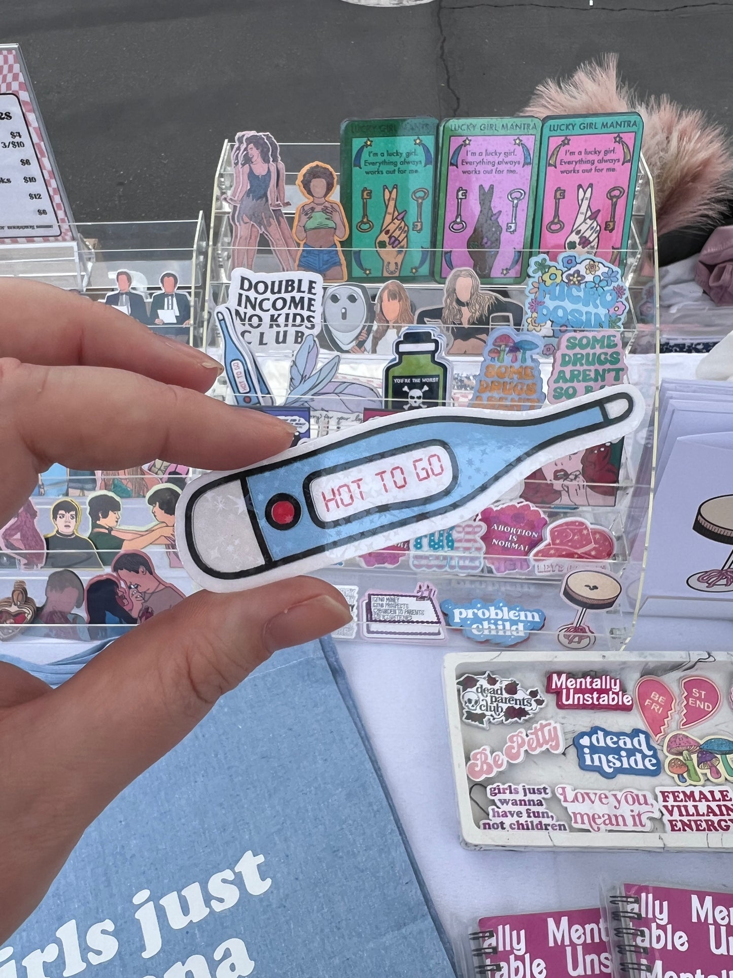 Hot To Go Sticker