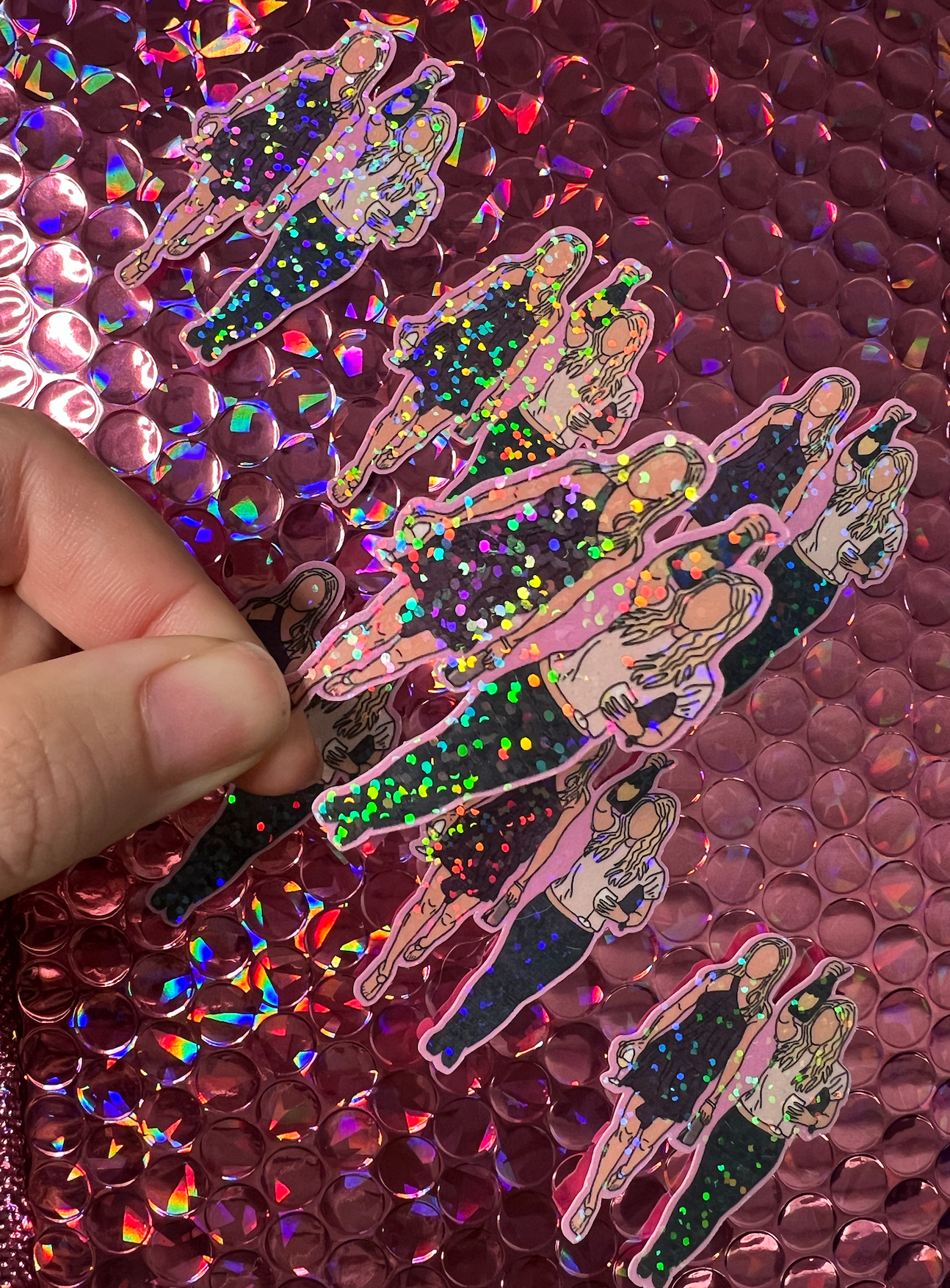 Ride or Die: Cameron and Drew Sparkle Sticker