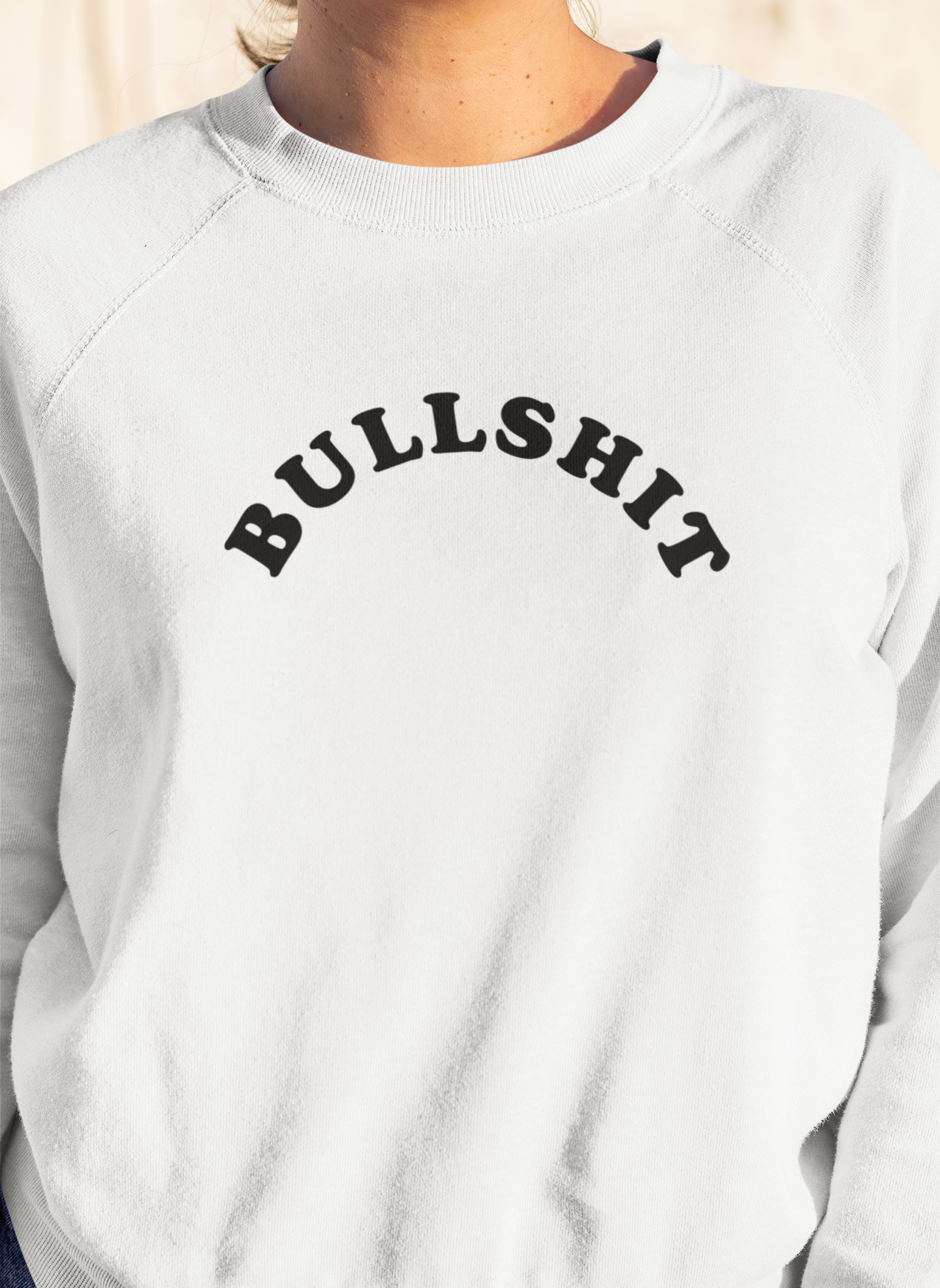 BULLSHIT Unisex Crewneck Sweatshirt
