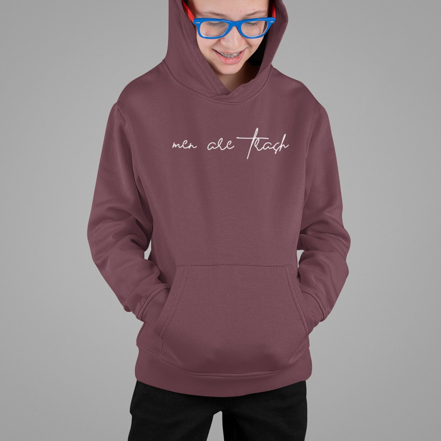 Men Are Trash Youth Sweatshirt