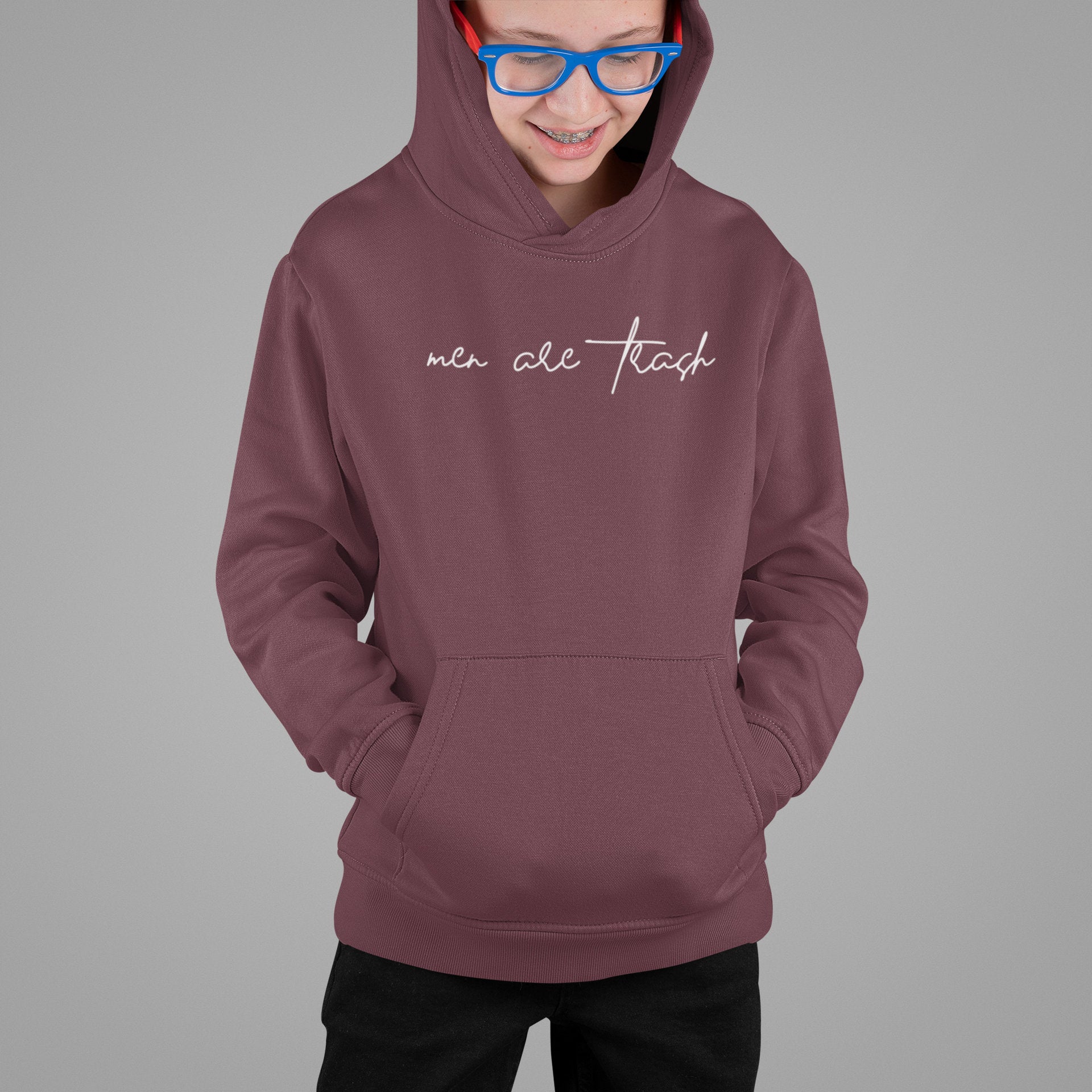 Men Are Trash Youth Sweatshirt