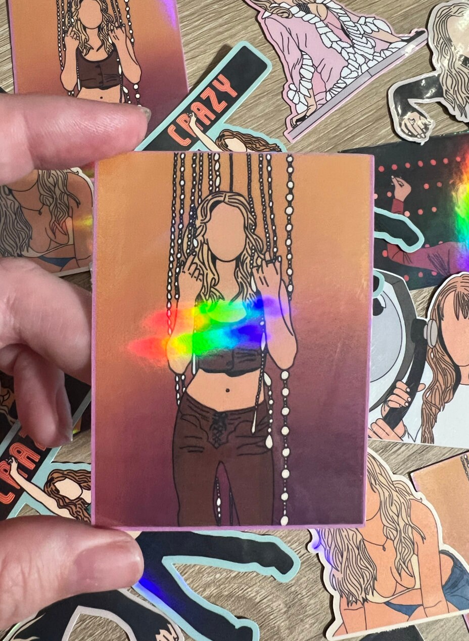 Britney Spears Oops!...I Did It Again Album Cover Sticker