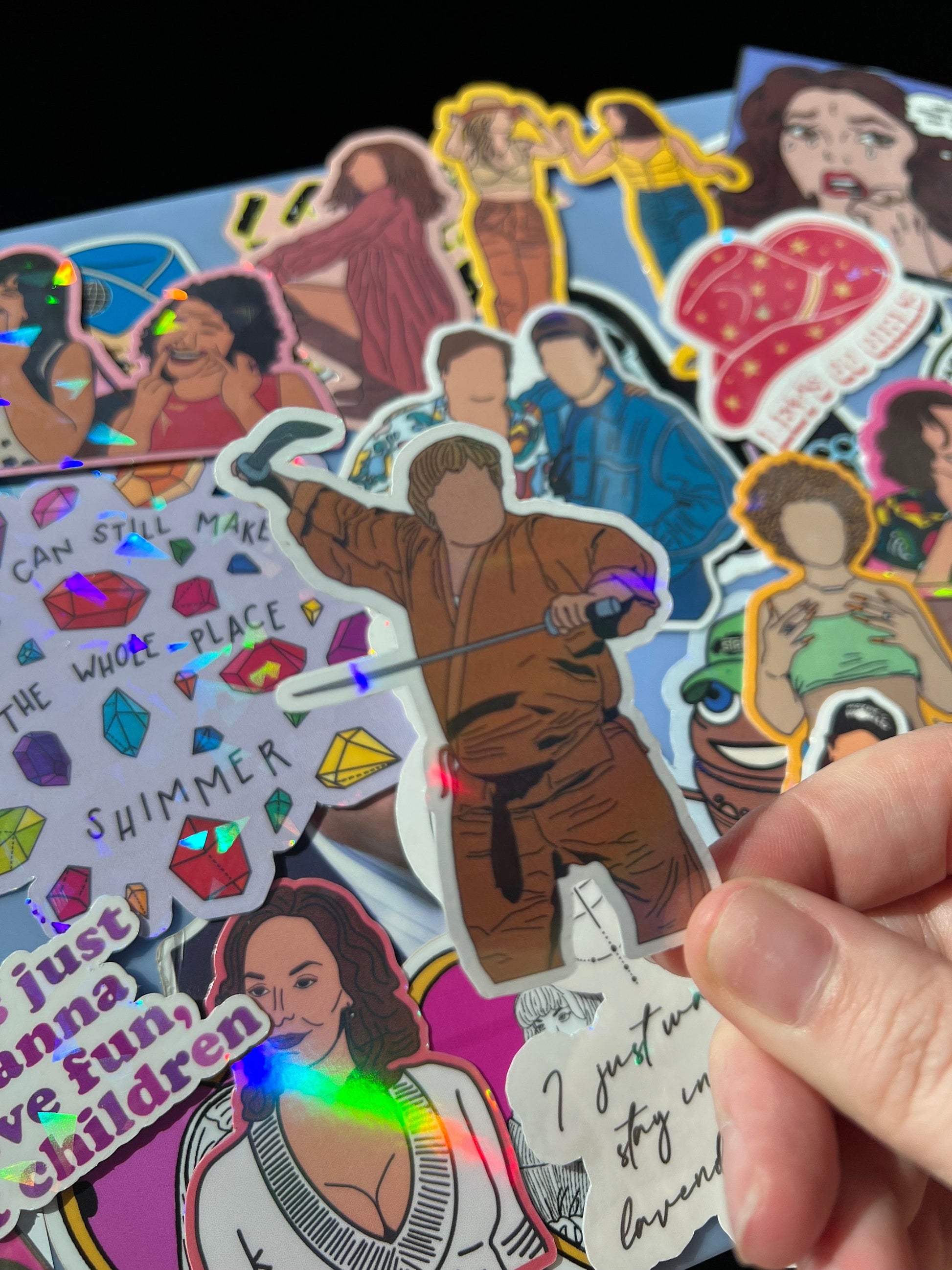 Chris Farley Beverly Hills Ninja Sticker