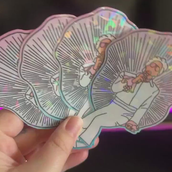 Uncle Baby Billy Seashell Sticker
