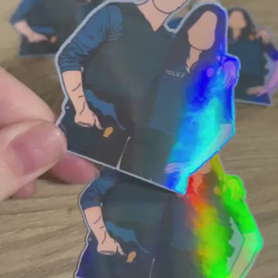 Elliot Stabler + Olivia Benson Law and Order SVU Sticker