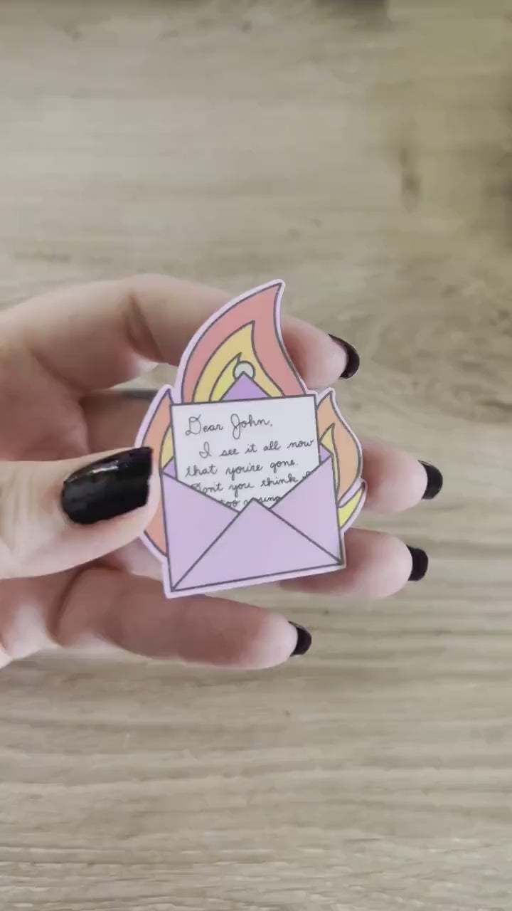 Dear John Taylor's Version Sticker