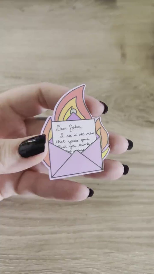 Dear John Taylor's Version Sticker