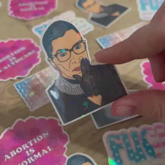 Ruth Bader Ginsburg RBG Sticker