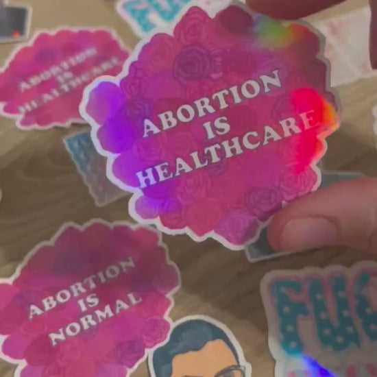 Abortion is Healthcare Sticker