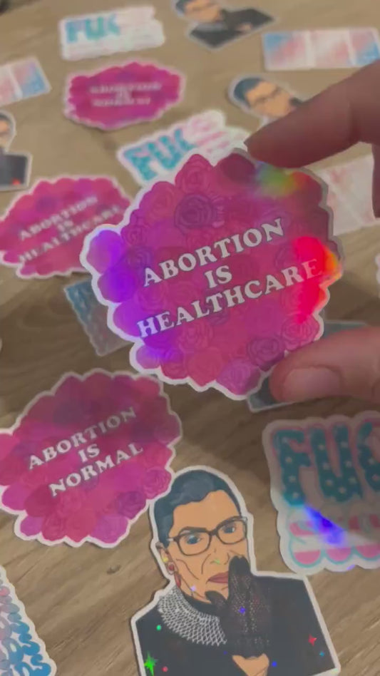 Abortion is Healthcare Sticker