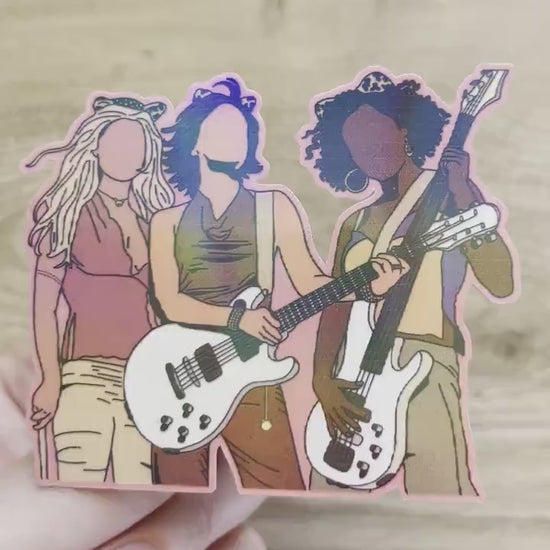 Josie and the Pussycats Cover Sticker