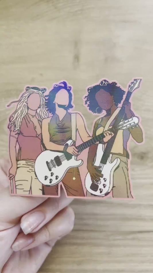 Josie and the Pussycats Cover Sticker