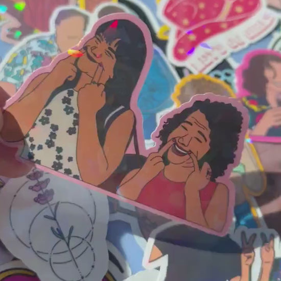 Abbi and Ilana Broad City Sticker