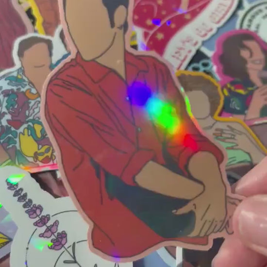 Dylan McKay Beverly Hills 90210 Sticker