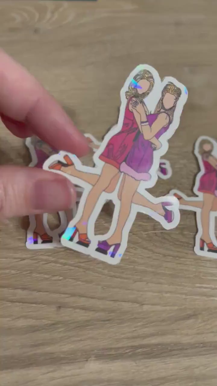 Romy and Michele's High School Reunion Sticker