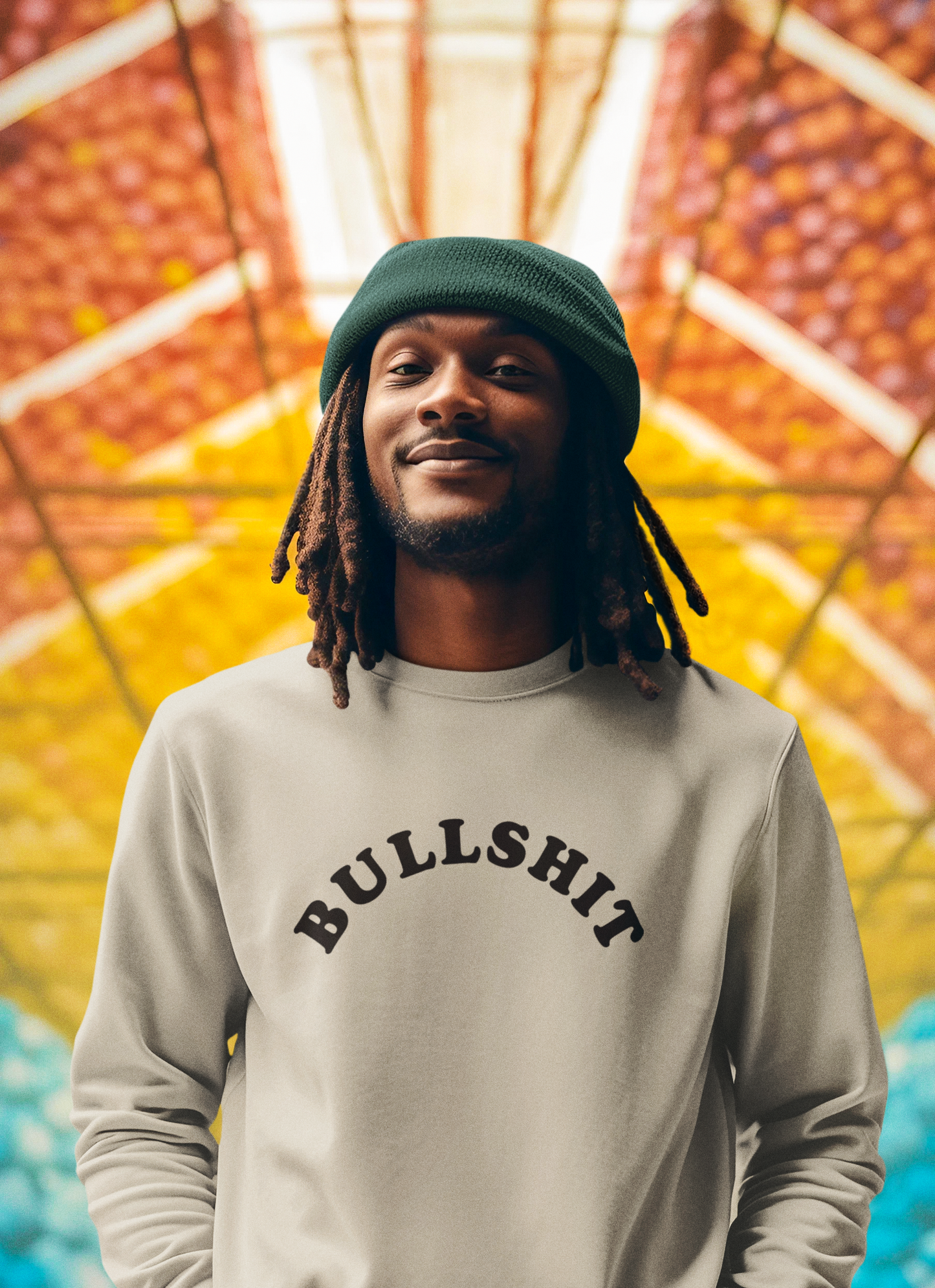 BULLSHIT Unisex Crewneck Sweatshirt
