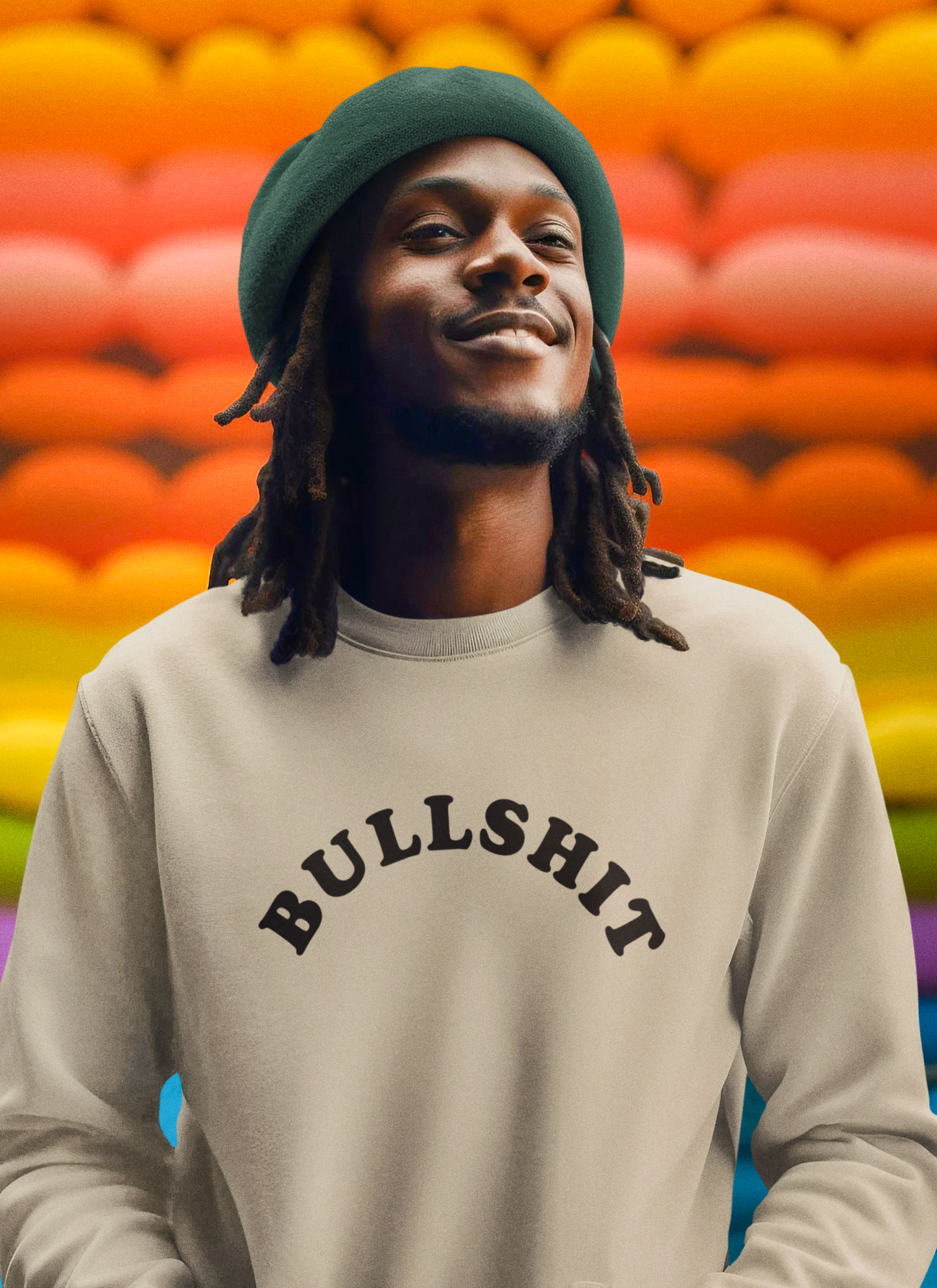 BULLSHIT Unisex Crewneck Sweatshirt