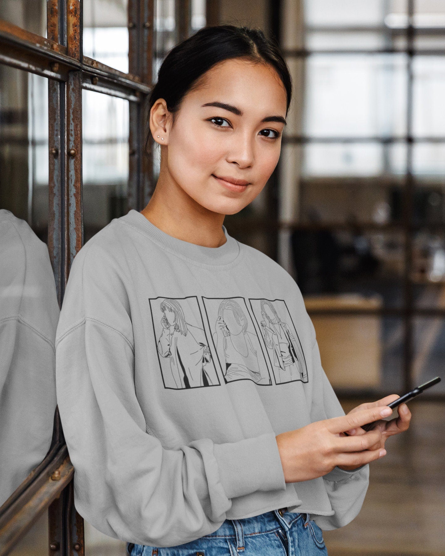 Evolution of Sidney Prescott Crewneck Sweatshirt