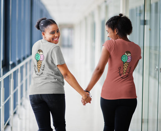 Triple Scoop Unisex Tee