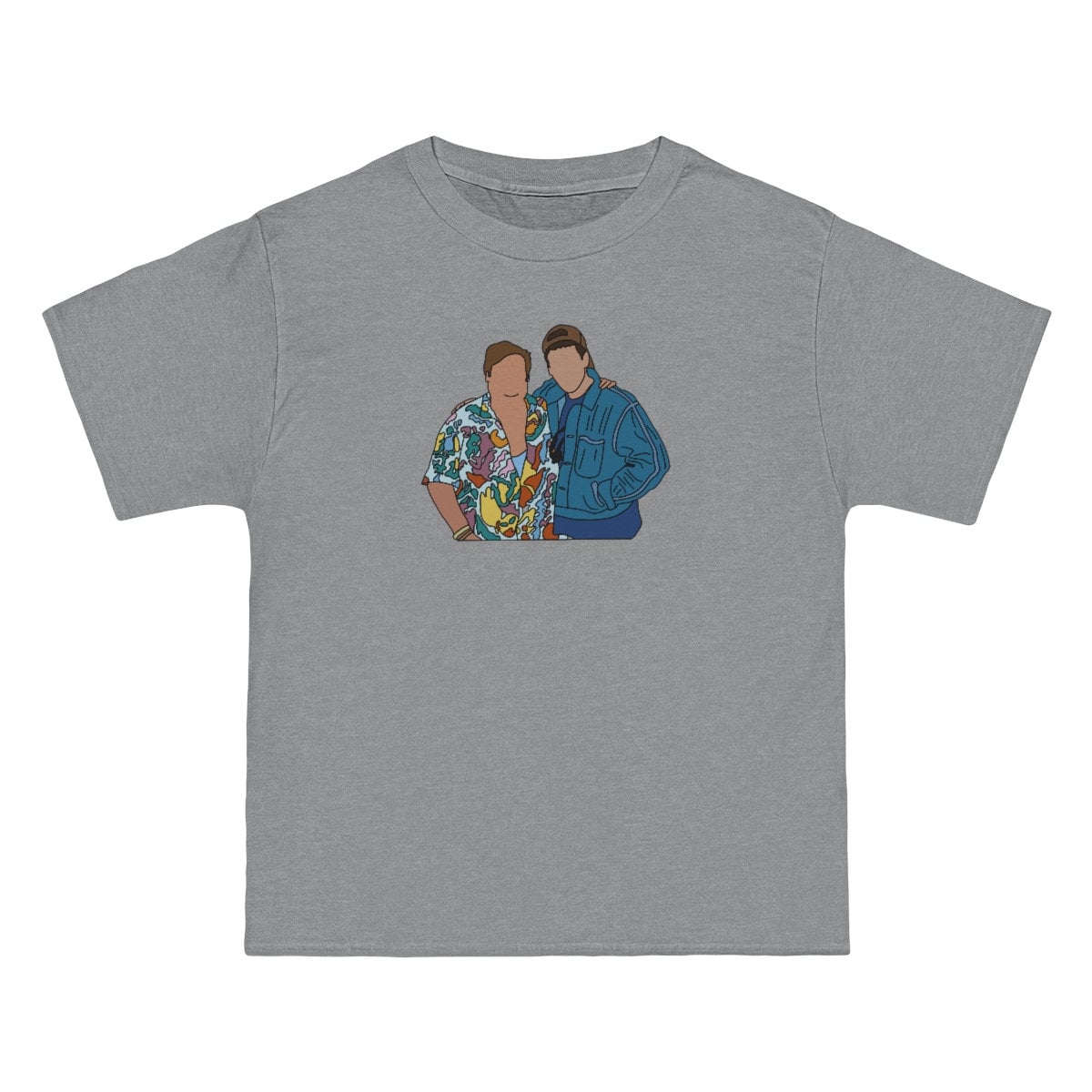 Chris Farley Tee. Chris Farley Tshirt. Chris Farley SNL Tshirt. Adam Sandler Tee. Adam Sandler Tshirt. Adam Sandler SNL Tshirt. Chris Farley and Adam Sandler Tee. Chris Farley and Adam Sandler Tshirt. Chris Farley and Adam Sandler Ash Grey Tshirt.
