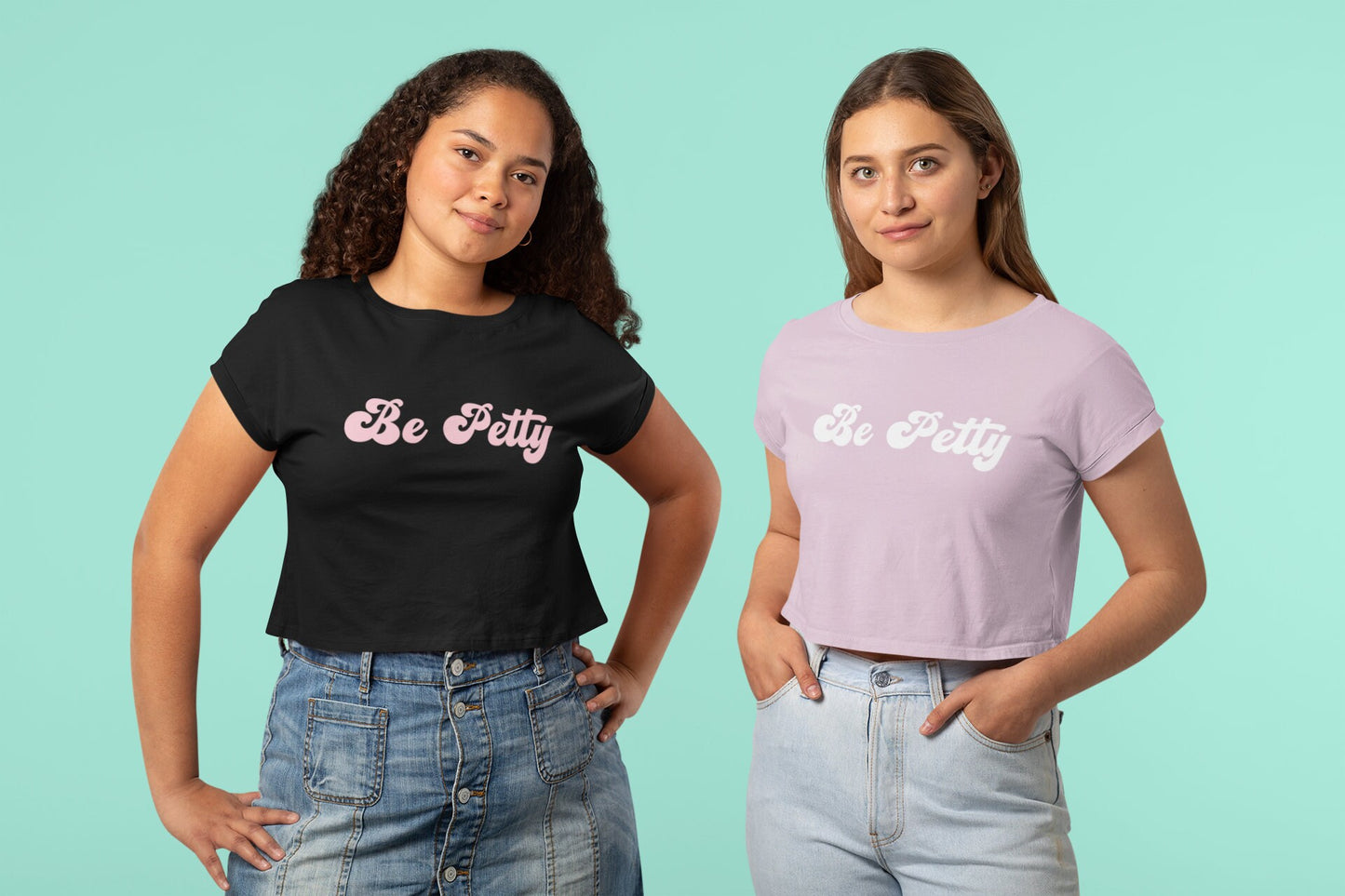 Be Petty Cropped Tee