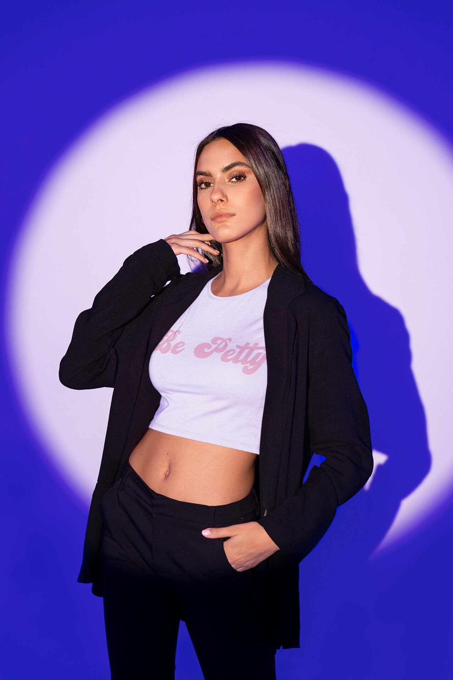 Be Petty Cropped Tee