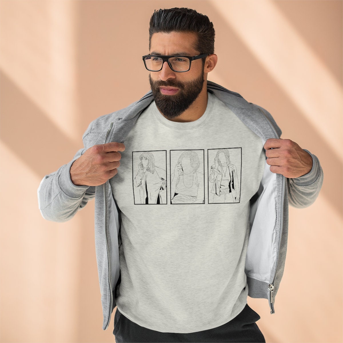 Evolution of Sidney Prescott Crewneck Sweatshirt