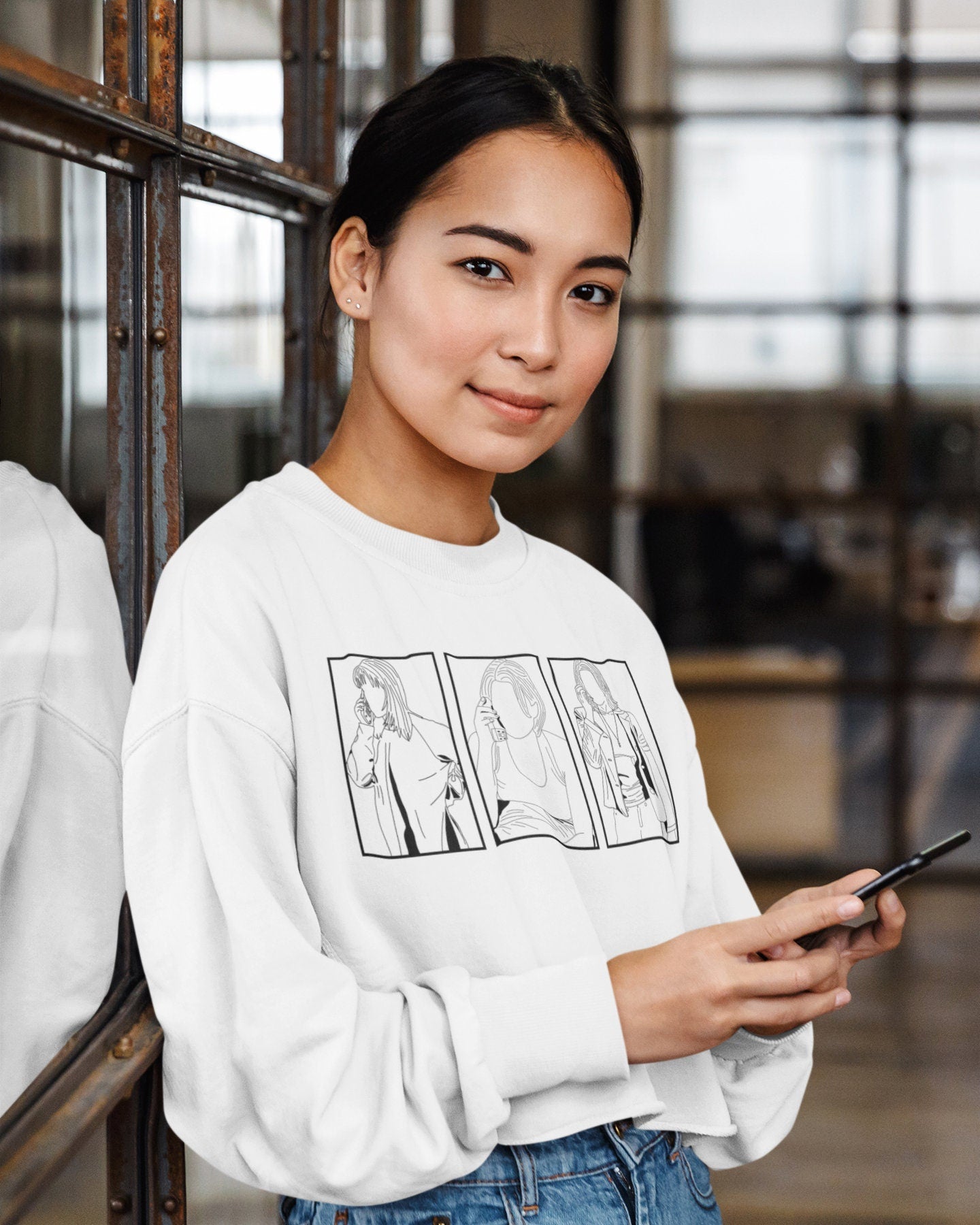 Evolution of Sidney Prescott Crewneck Sweatshirt