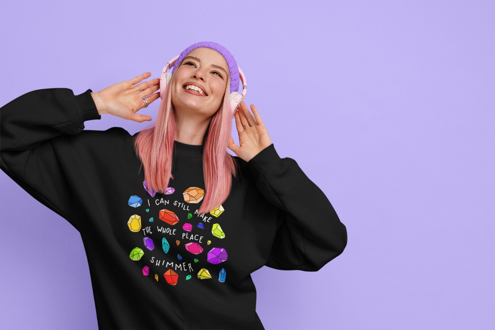 Bejeweled Midnights Crewneck Sweater