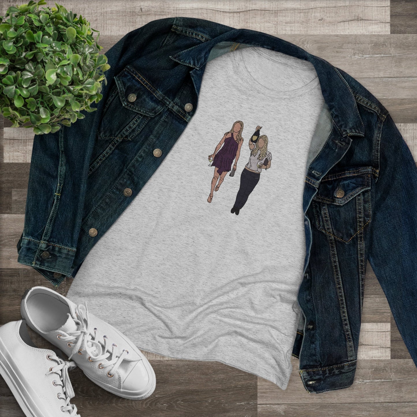 Ride or Die: Cameron and Drew Tee - Women's Cut