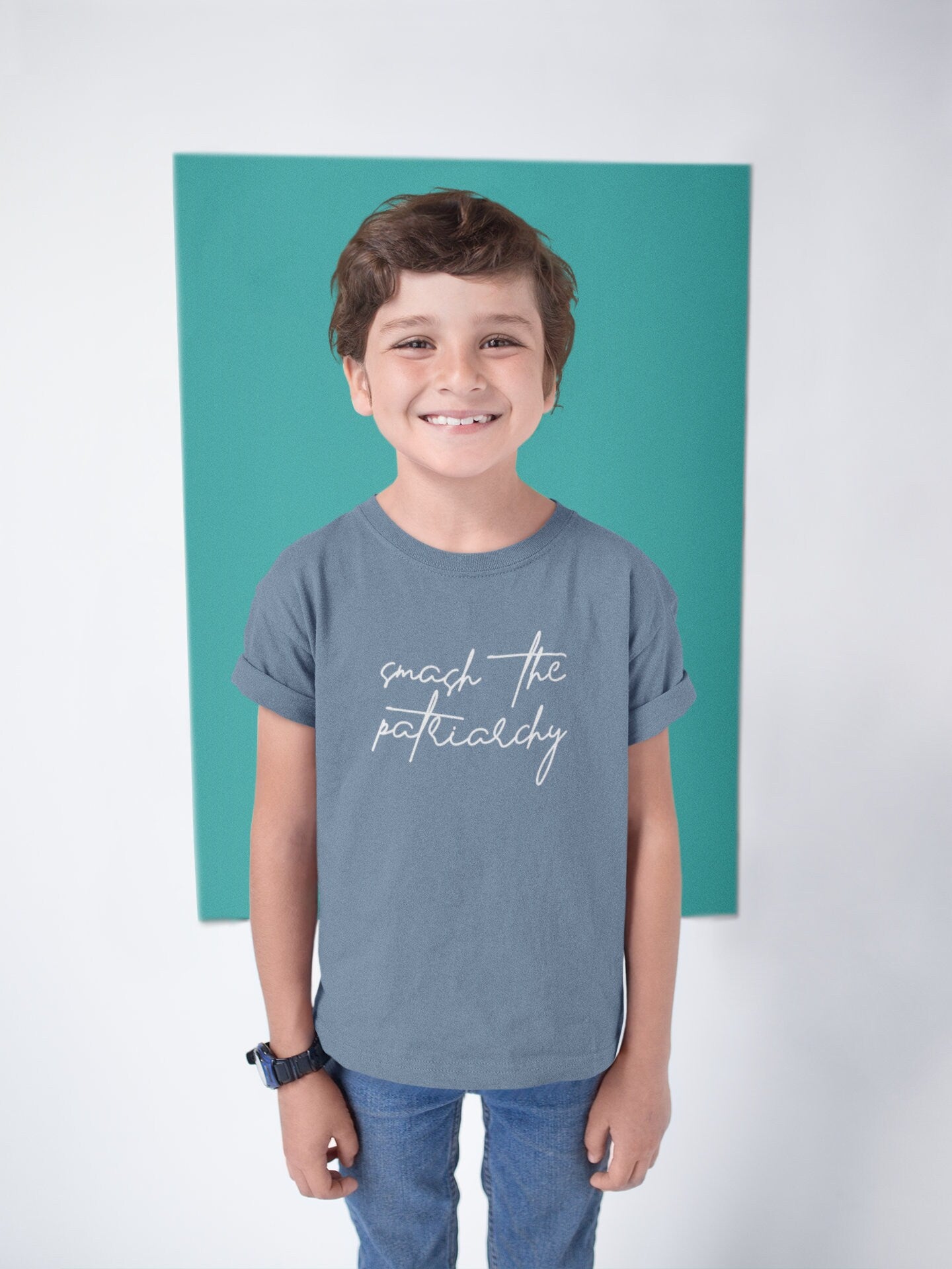 Smash the Patriarchy Youth Tee