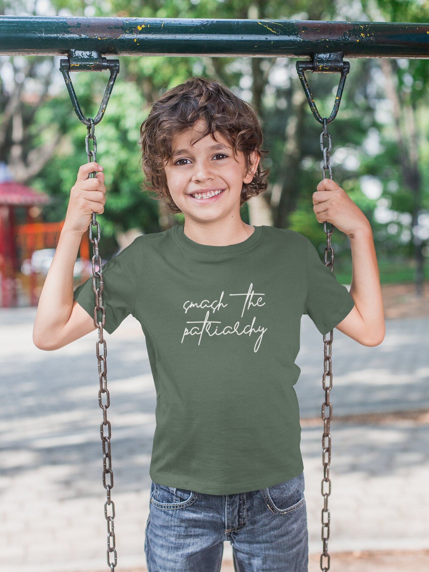 Smash the Patriarchy Youth Tee