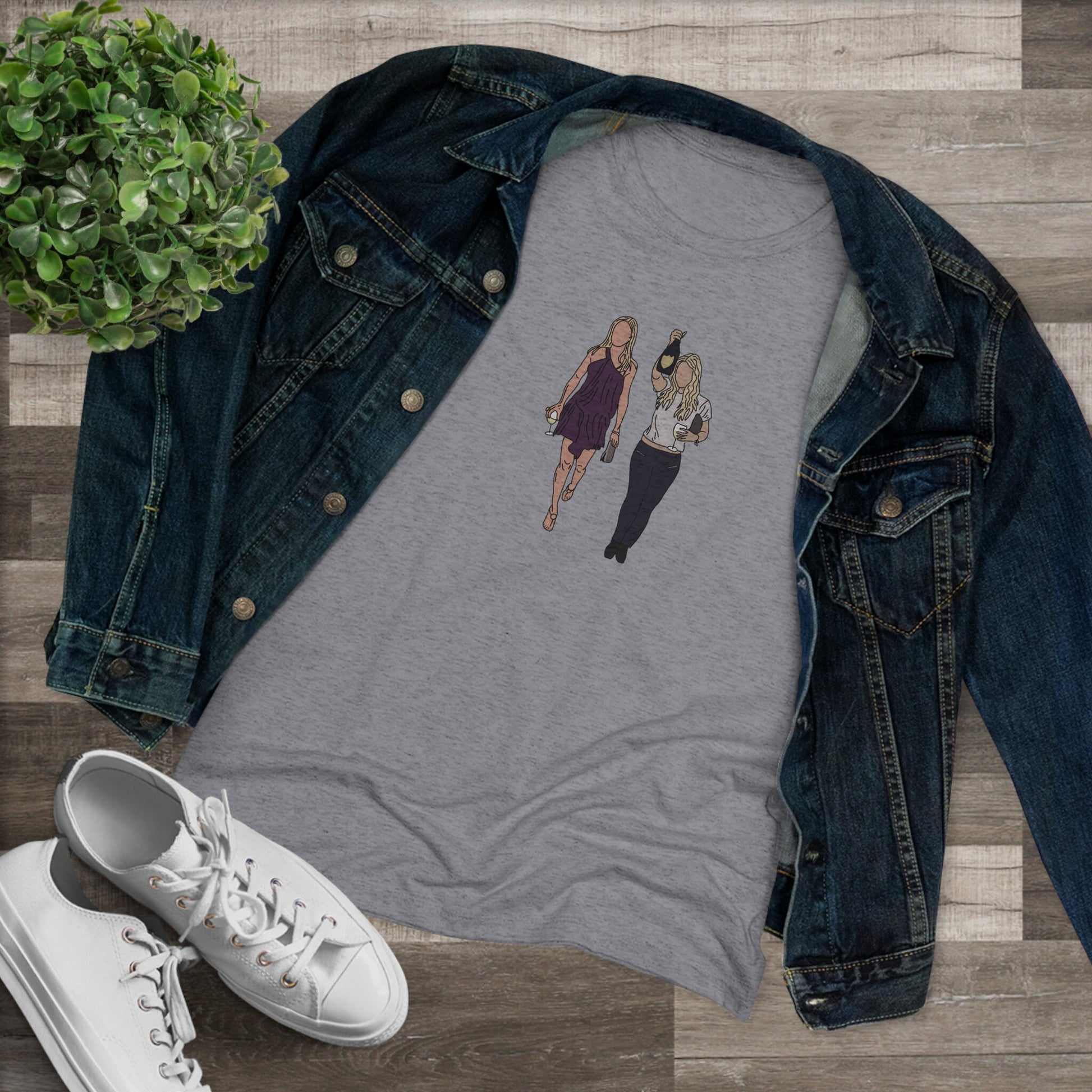 Ride or Die: Cameron and Drew Tee - Women's Cut