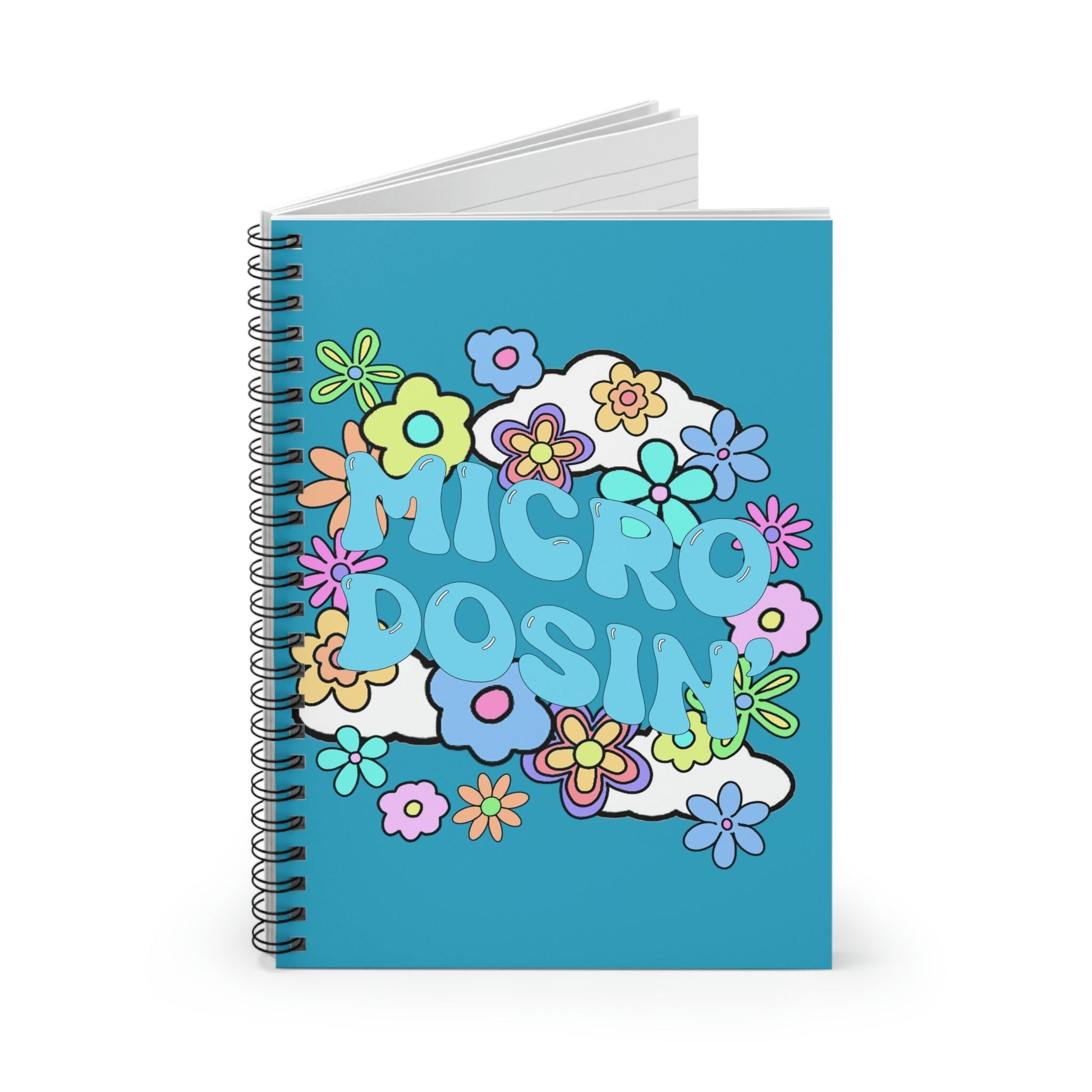 Microdosin' Spiral Notebook - Ruled Line