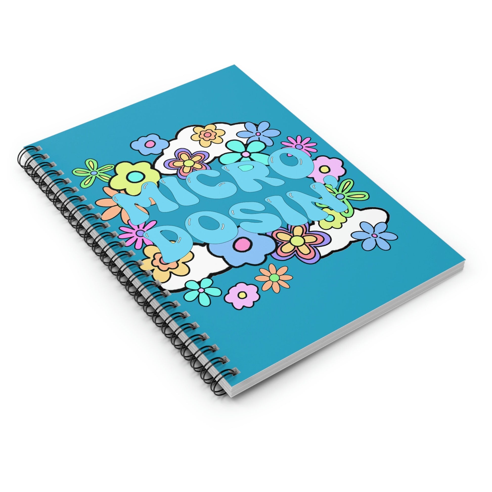 Microdosin' Spiral Notebook - Ruled Line