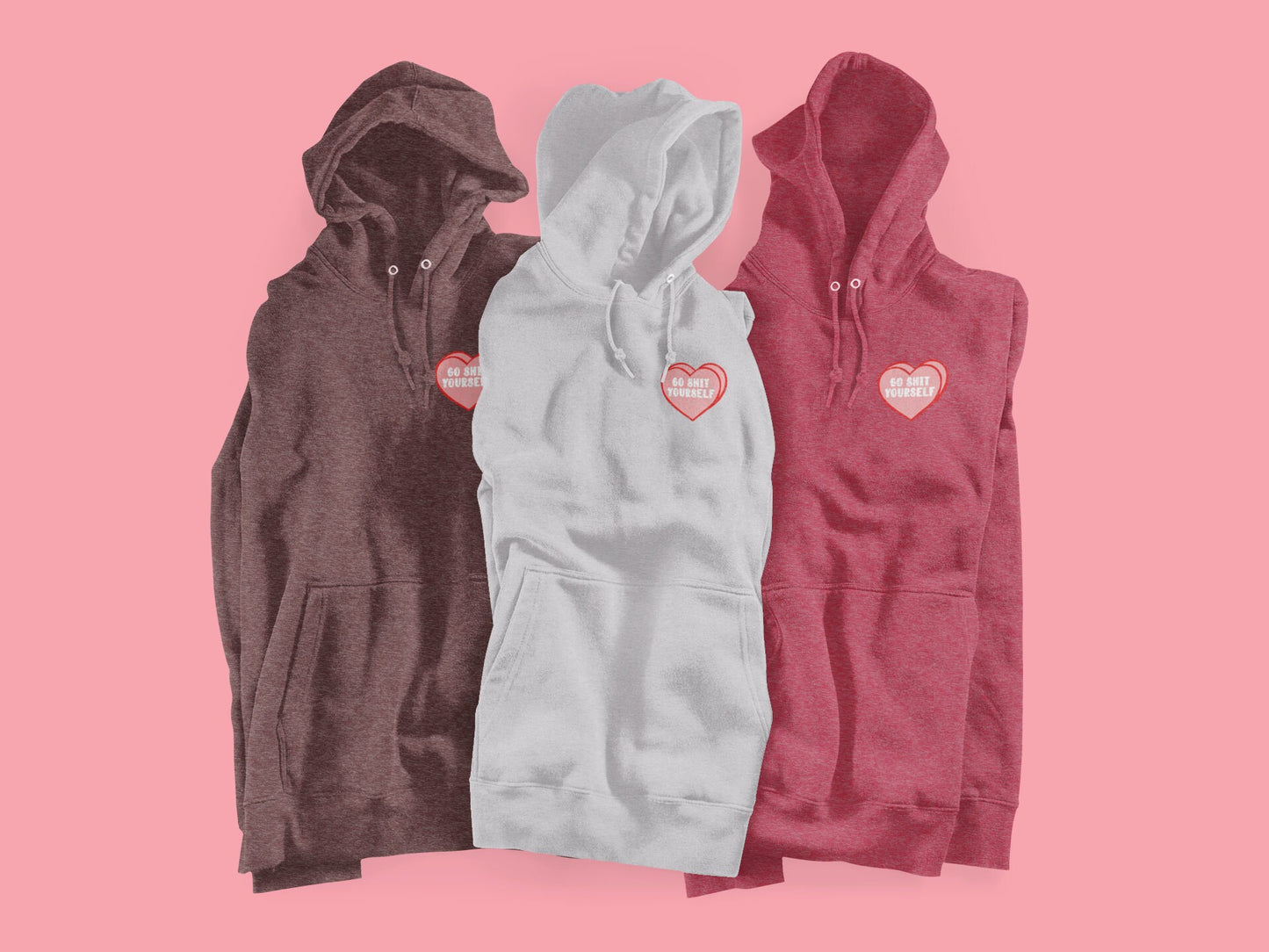 Colors - Maroon, Grey Heather + Red