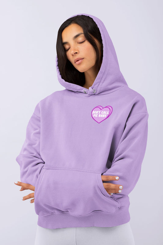 Candy Hearts Don't Call Me Baby Unisex Hoodie