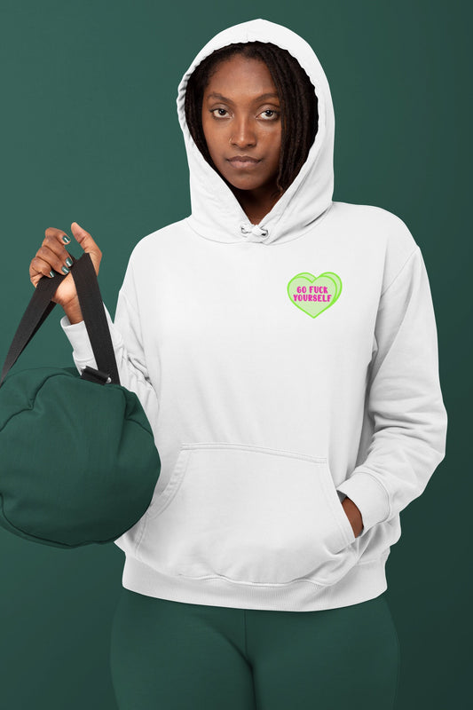 Candy Hearts Go F*ck Yourself Unisex Hoodie