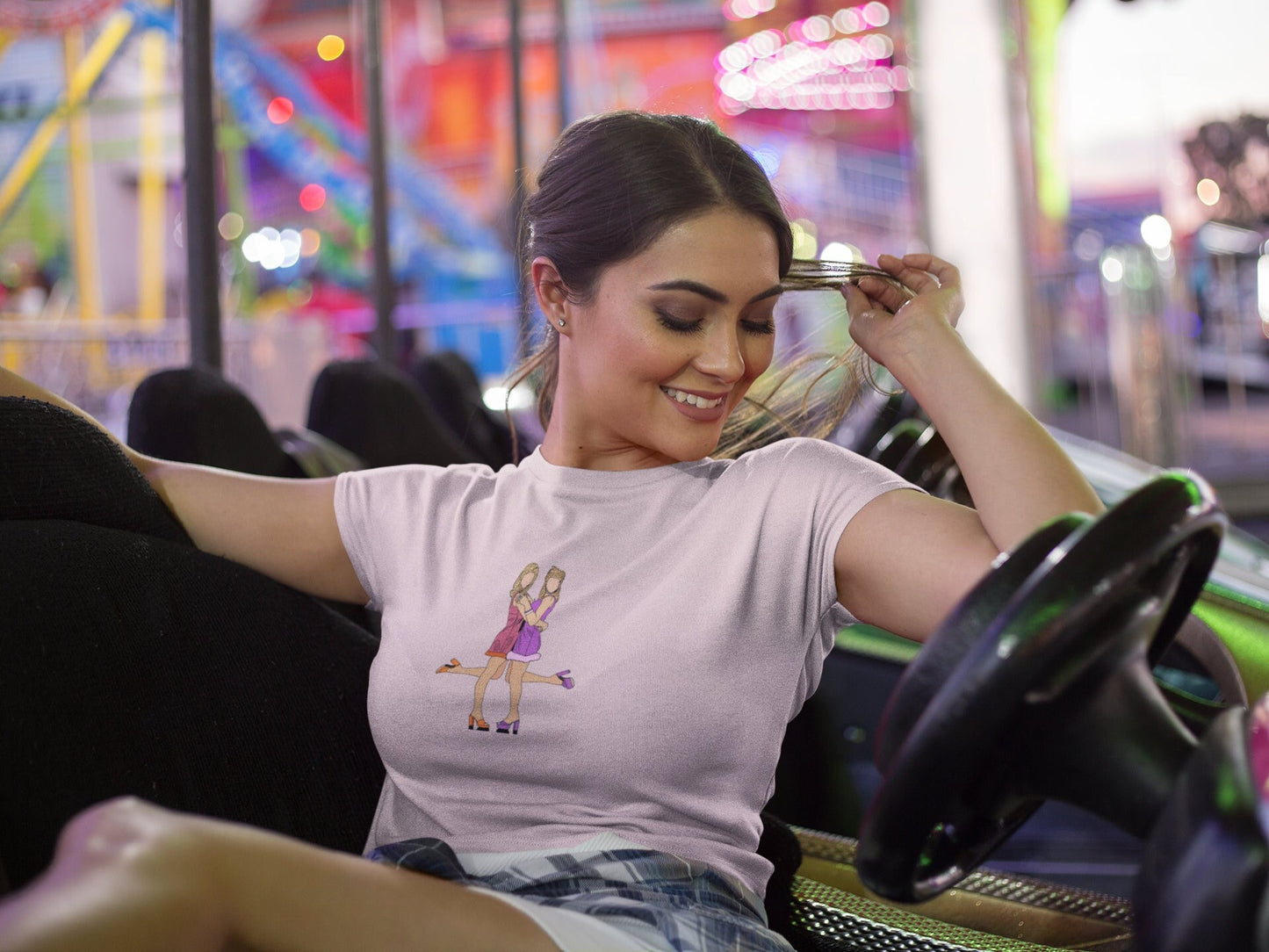 Romy and Michele's High School Reunion Crop Top