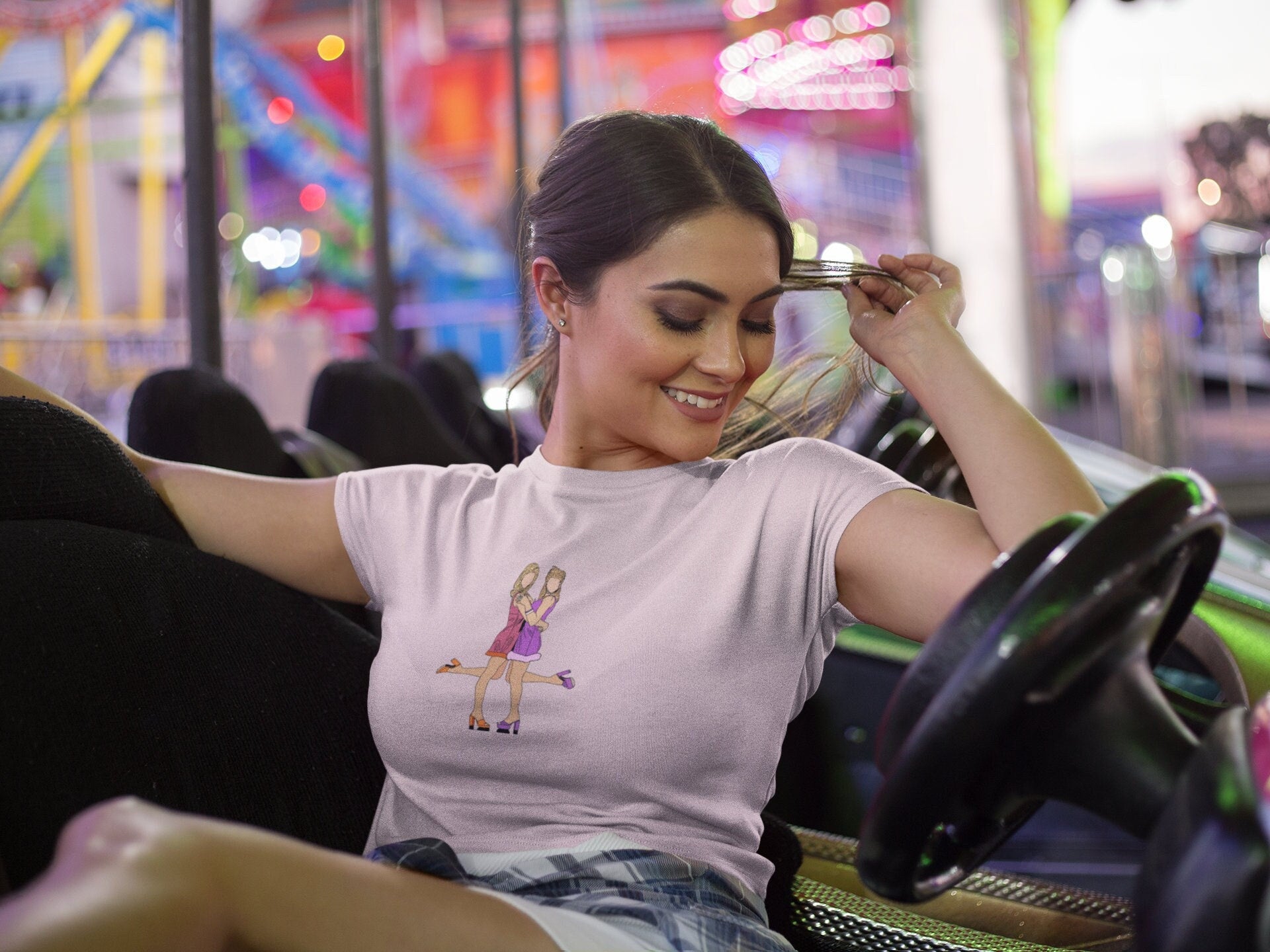 Romy and Michele's High School Reunion Crop Top