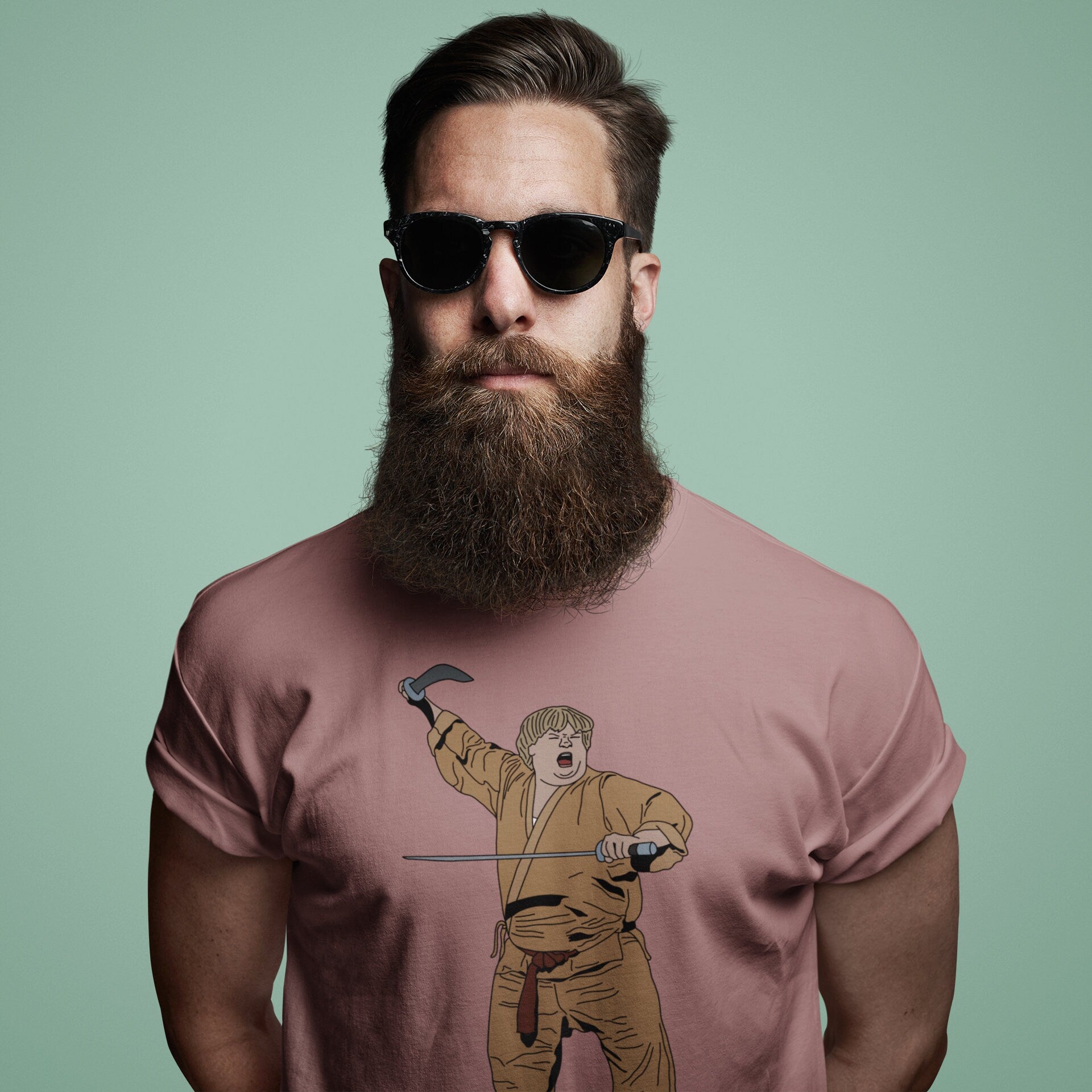 Chris Farley Beverly Hills Ninja T-shirt