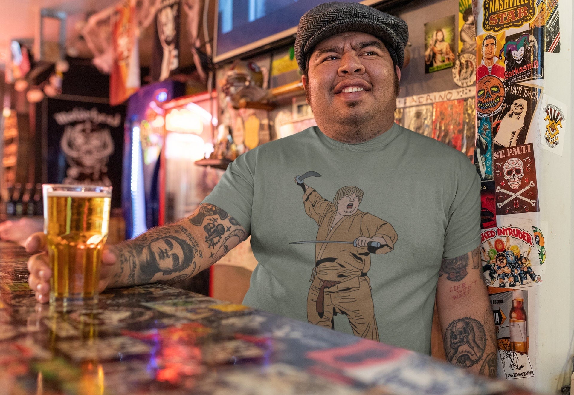 Chris Farley Beverly Hills Ninja T-shirt