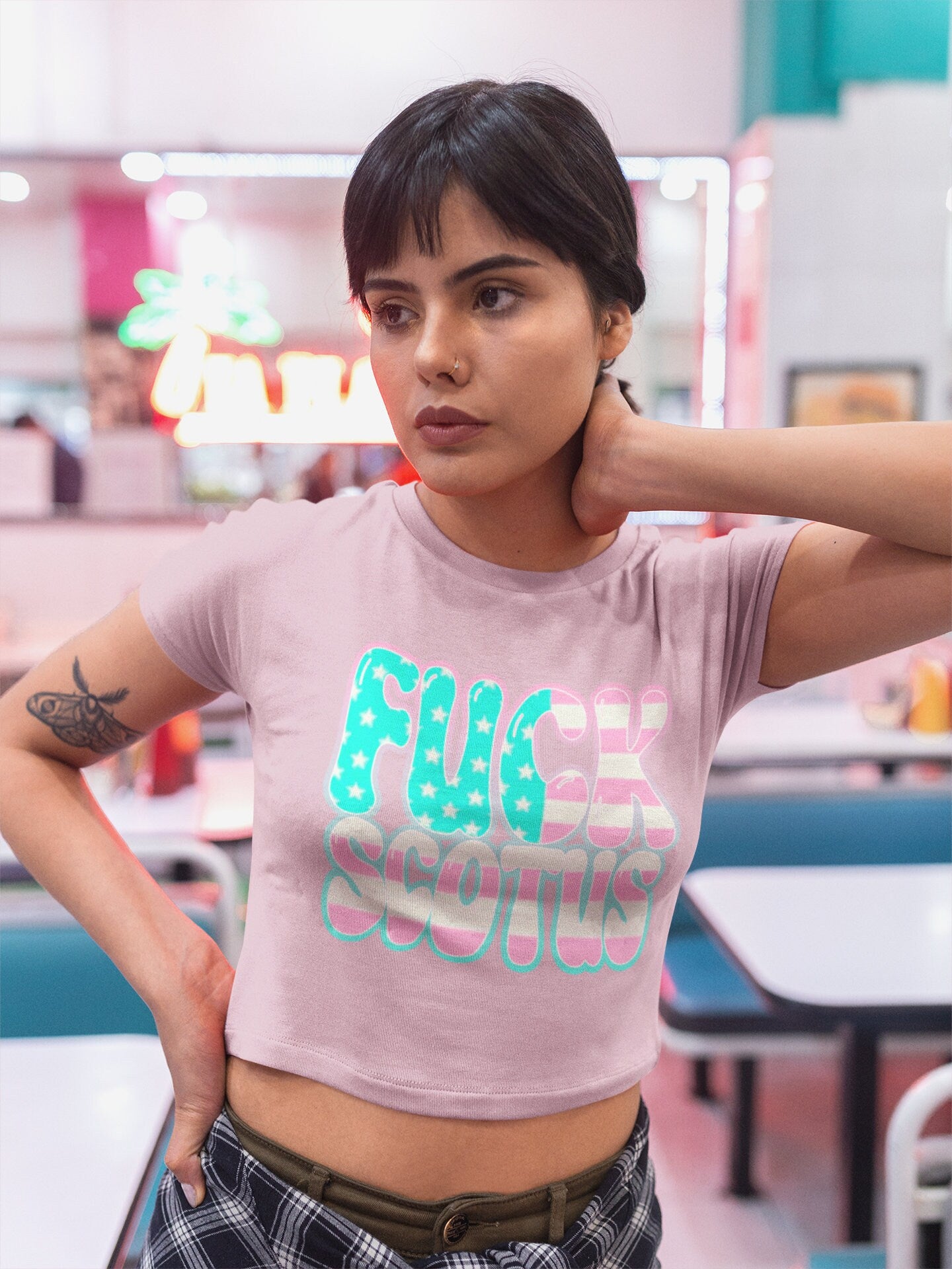 F*CK SCOTUS Cropped T-Shirt