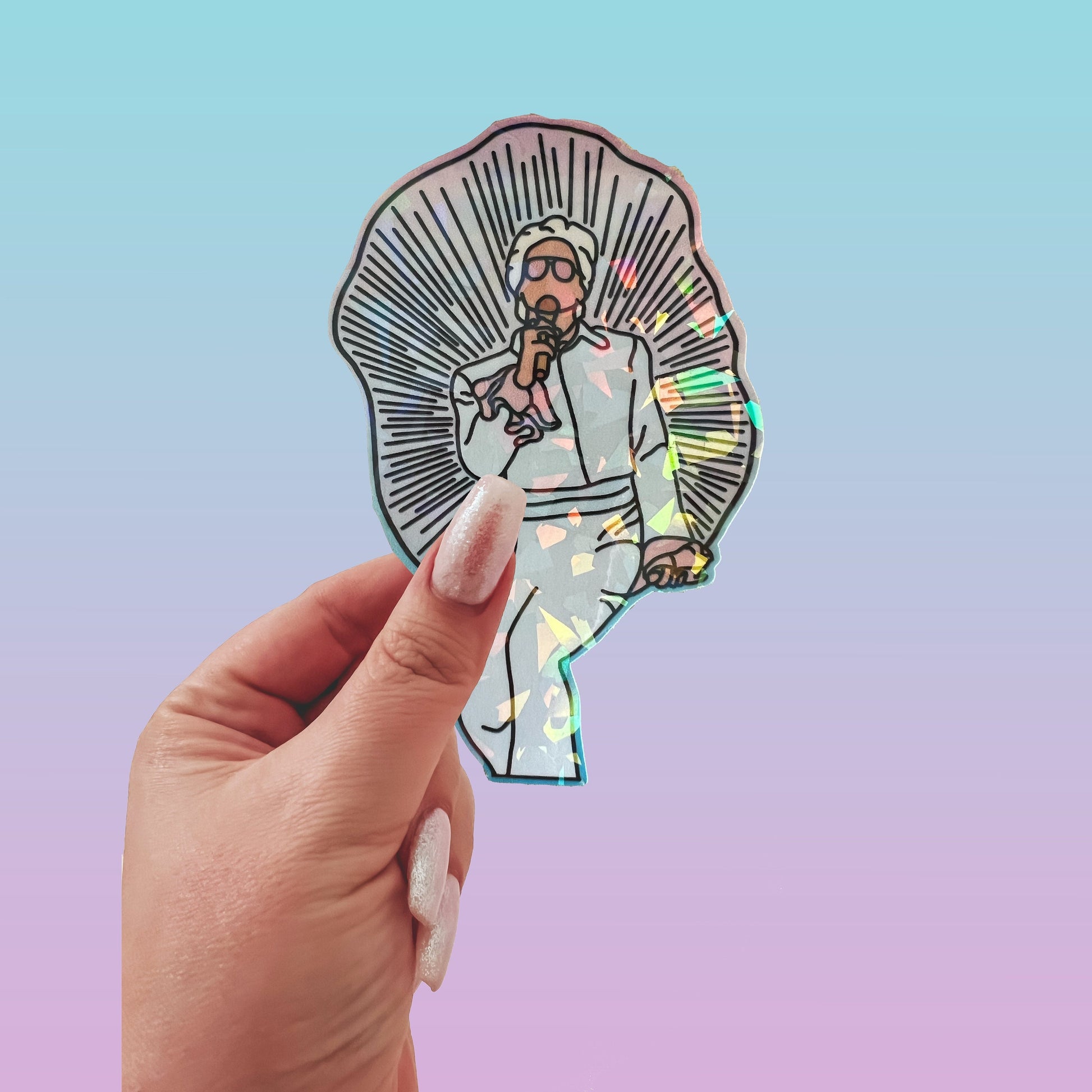 Uncle Baby Billy Seashell Sticker