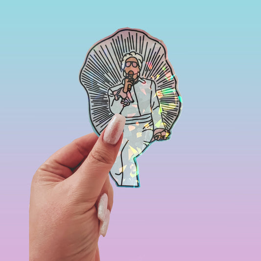 Uncle Baby Billy Seashell Sticker