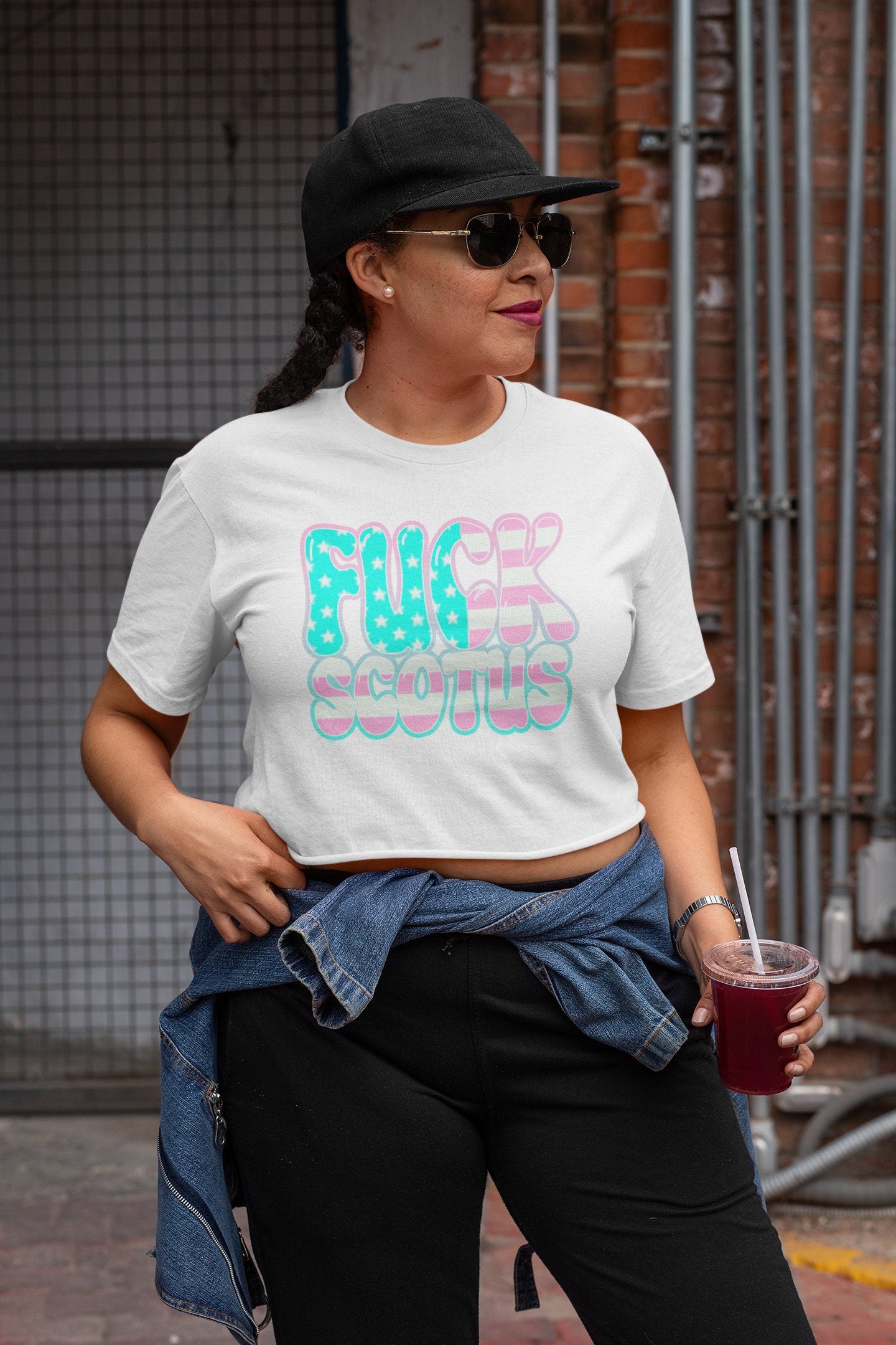 F*CK SCOTUS Cropped T-Shirt