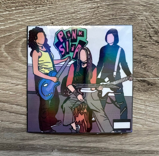 Pink Slip Freaky Friday Sticker