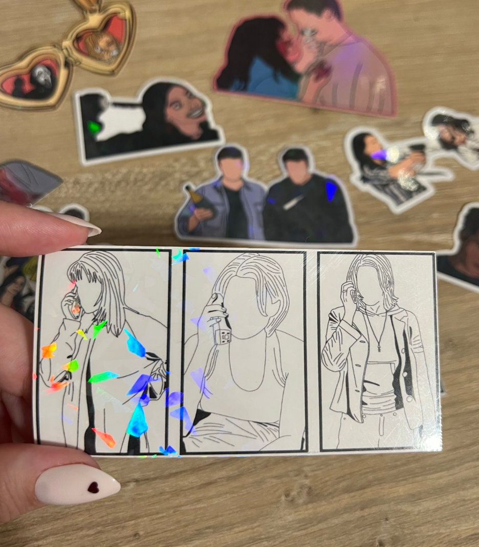 Evolution of Sidney Prescott Holographic Sticker
