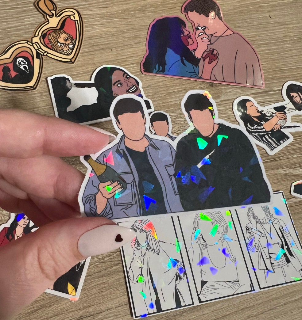 Roman Bridger Scream 3 Holographic Sticker